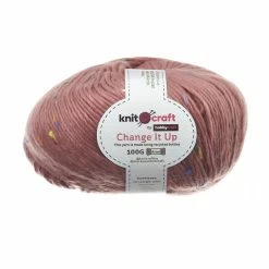 Best deal 😉 Knitcraft Pink Change It Up Yarn 100g ⌛