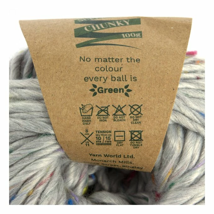 Cheap ❤️ Wendy Silver Knit’s Recycled Yarn 100g 😀 5 Cheap ❤️ Wendy Silver Knit’s Recycled Yarn 100g 😀 - Image 3