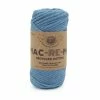 New ✔️ Lion Brand Denim Mac-Re-Me Yarn 200g 🤩 1 New ✔️ Lion Brand Denim Mac-Re-Me Yarn 200g 🤩 -Hayfield Shop 661401 1002 1 lion brand macrame cord denim