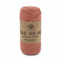 Discount ⌛ Lion Brand Cinnabar Mac-Re-Me Yarn 200g 🛒