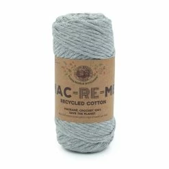 Discount 👏 Lion Brand Oxford Grey Mac-Re-Me Yarn 200g 🥰