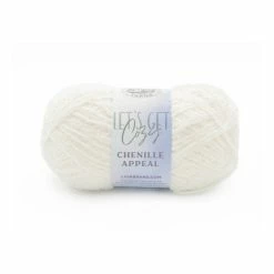 Promo π― Lion Brand Coconut Milk Chenille Appeal Yarn 100g π
