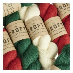 Cheap 🔔 West Yorkshire Spinners Woodside Fair Isle Festive Blanket Kit ✔️ -Hayfield Shop 661646 1000 2 wys festive aran blanket bundle