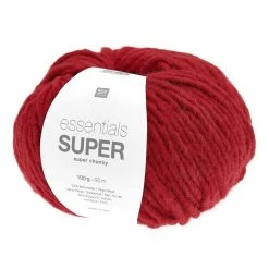 Coupon 🔔 Rico Design Rico Essentials Red Super Super Chunky 100g 👏