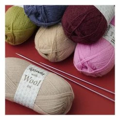 Flash Sale 🛒 Wendy With Wool Biscuit DK 100g 🥰 -Hayfield Shop 662816 1001 4 wendy wool dk yarn